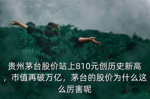 貴州茅臺(tái)股價(jià)站上810元?jiǎng)?chuàng)歷史新高，市值再破萬億，茅臺(tái)的股價(jià)為什么這么厲害呢