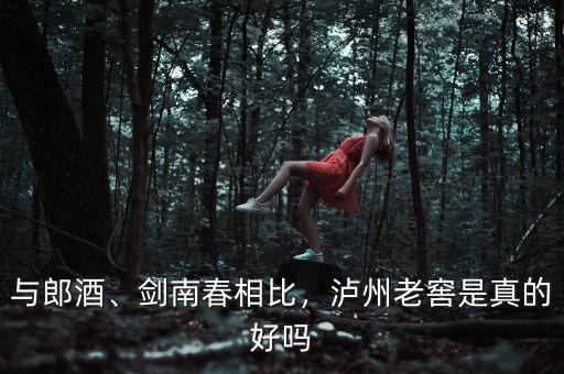 與郎酒、劍南春相比，瀘州老窖是真的好嗎