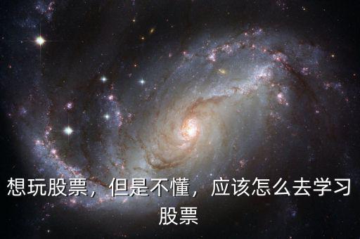 想玩股票，但是不懂，應(yīng)該怎么去學(xué)習(xí)股票