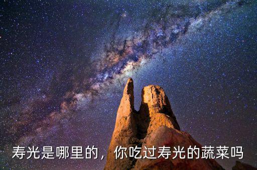 壽光是哪里的，你吃過壽光的蔬菜嗎