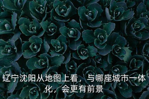 遼寧沈陽從地圖上看，與哪座城市一體化，會(huì)更有前景