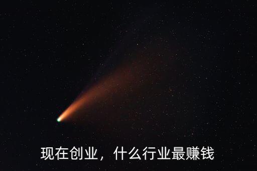 現(xiàn)在創(chuàng)業(yè)，什么行業(yè)最賺錢