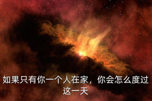 如果只有你一個(gè)人在家，你會(huì)怎么度過這一天