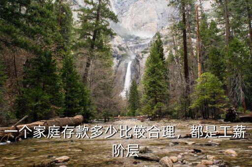 一個(gè)家庭存款多少比較合理，都是工薪階層