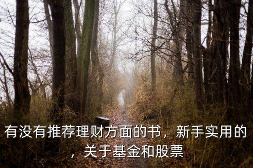 有沒(méi)有推薦理財(cái)方面的書(shū)，新手實(shí)用的，關(guān)于基金和股票