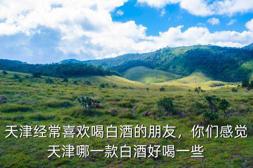天津經(jīng)常喜歡喝白酒的朋友，你們感覺天津哪一款白酒好喝一些