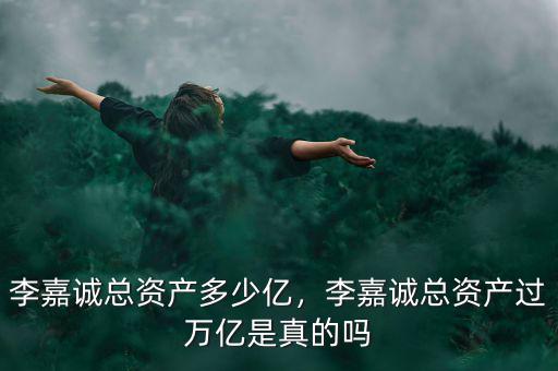 李嘉誠總資產(chǎn)多少億，李嘉誠總資產(chǎn)過萬億是真的嗎