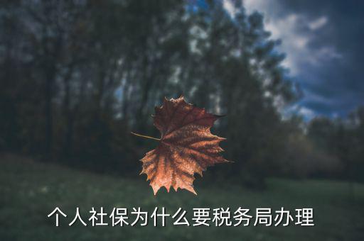 社會保險繳納和稅務(wù)局什么關(guān)系，社保為什么要稅務(wù)部門征收