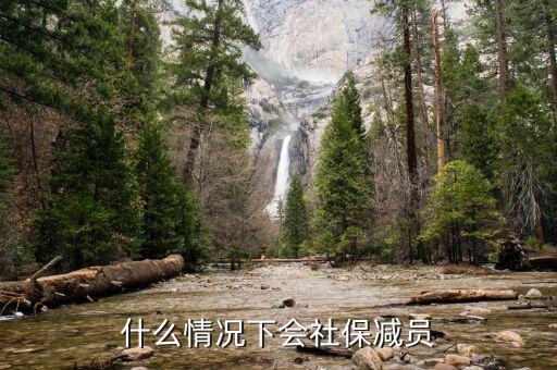 特殊減員適合什么情況，什么情況下會社保減員