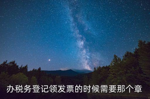 稅務(wù)局登記用什么章，去稅務(wù)局辦理了稅務(wù)登記 后發(fā)那種公章么