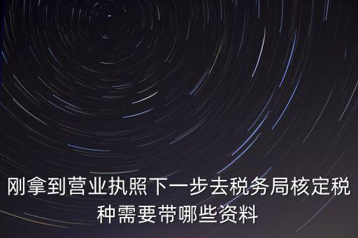 湖北國稅增加稅種需要帶什么資料，企業(yè)報稅種需要帶什么資料