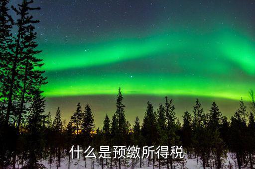 什么是預(yù)繳征收，預(yù)繳稅款是什么意思