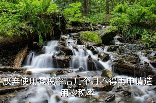 為什么放棄零稅率，出口應稅服務(wù)為什么放棄增值稅零稅率