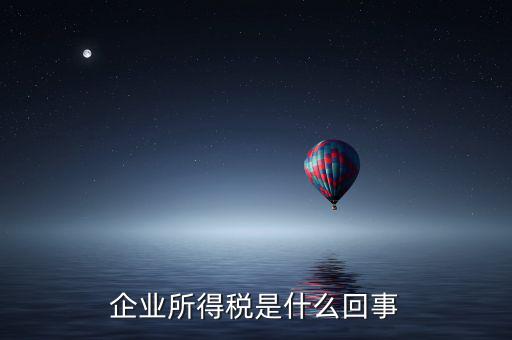 什么叫創(chuàng)業(yè)投資企業(yè)所得稅，企業(yè)所得稅是什么回事