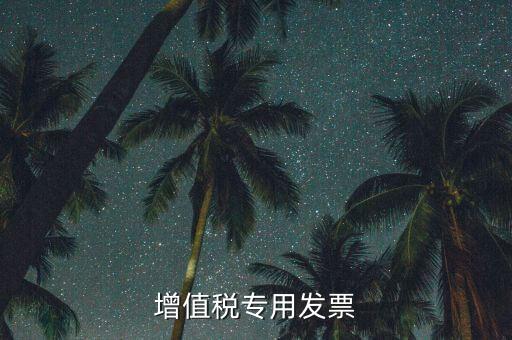 增值稅專(zhuān)用發(fā)票