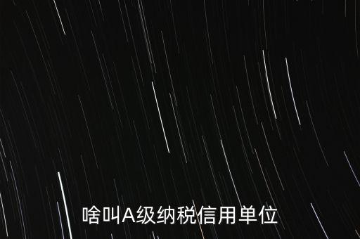 國稅信用級(jí)別是什么意思，納稅信用等級(jí)null級(jí)是什么意思有什么影響嗎