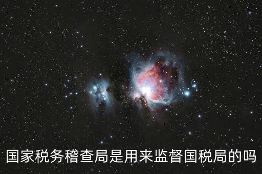 稽查部門什么意思，國稅局一二稽查大隊(duì)是何意思