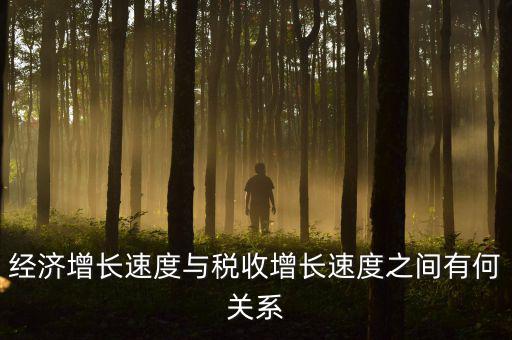 稅收增速是什么，經(jīng)濟(jì)增長速度與稅收增長速度之間有何關(guān)系