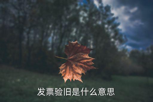 手工發(fā)票驗(yàn)舊是什么意思，發(fā)票驗(yàn)證時(shí)提示舊系統(tǒng)已驗(yàn)舊是什么意思