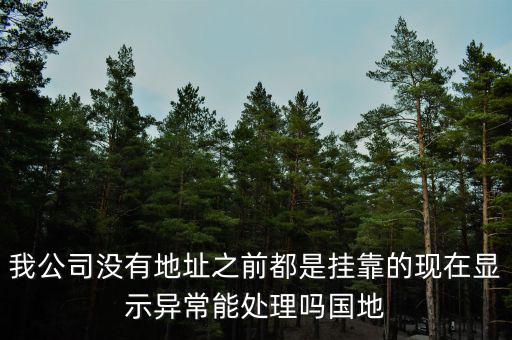 地稅異常如何處理，國地稅稅務異常了怎么處理