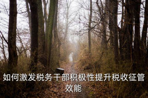 如何提高征管質(zhì)效，如何轉(zhuǎn)變稅收征管方式提升征管效能