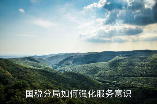 稅務(wù)部門如何做好禮儀服務(wù)，國稅分局如何強(qiáng)化服務(wù)意識