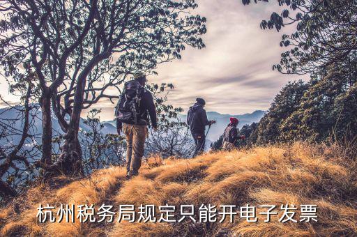 杭州如何網(wǎng)上申領(lǐng)發(fā)票，杭州稅務(wù)局規(guī)定只能開(kāi)電子發(fā)票