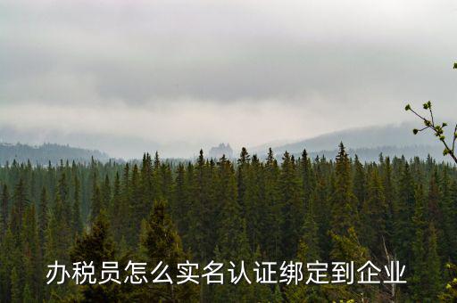 重慶稅務(wù)局辦稅人員如何綁定，個(gè)人怎么綁定企業(yè)辦稅員