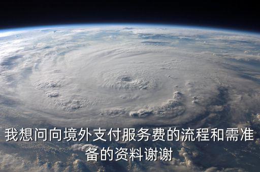 支付境外勞務(wù)費(fèi)如何備案，我想問向境外支付服務(wù)費(fèi)的流程和需準(zhǔn)備的資料謝謝