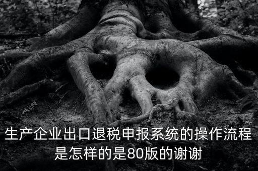 如何出口退稅系統(tǒng)，出口退稅需要什么資料