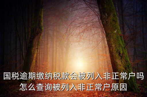 如何查詢非正常戶吉林，怎么查地稅非正戶解除與否