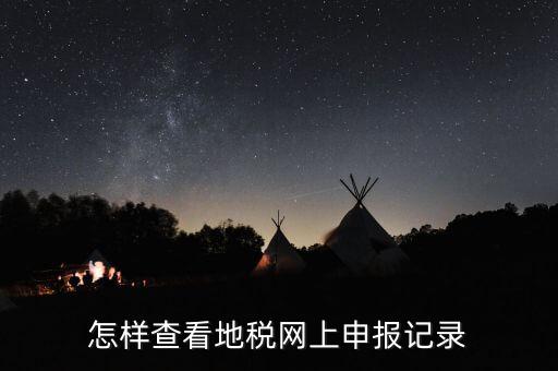 浙江地稅網(wǎng)申報(bào)作廢如何查，怎樣查看地稅網(wǎng)上申報(bào)記錄