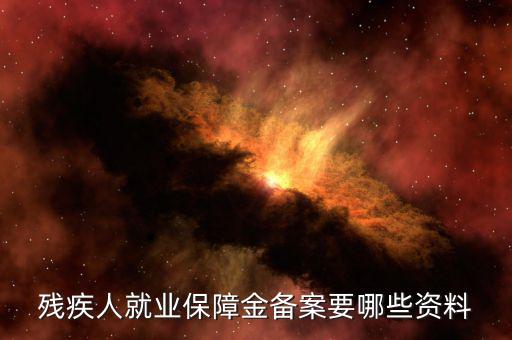殘疾人 就業(yè)如何備案，殘疾人就業(yè)怎么申報