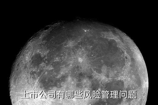 公司上市有什么風(fēng)險(xiǎn)，上市公司有哪些風(fēng)險(xiǎn)管理問題