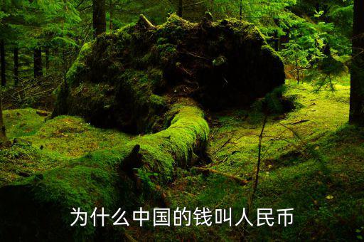 中國的貨幣為什么叫人民幣，為啥中國的錢叫人民幣