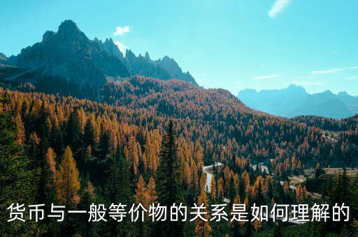 貨幣關(guān)系是什么意思，貨幣反映著一定的生產(chǎn)關(guān)系怎么解釋