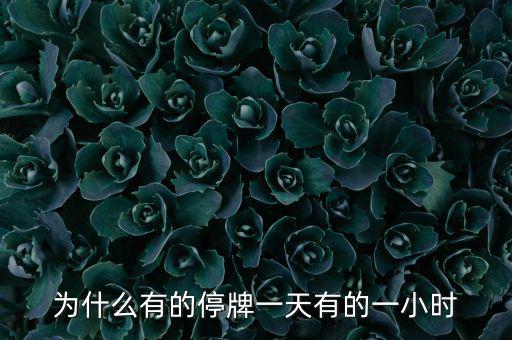 什么情況下停牌一小時(shí)，當(dāng)日委托幾點(diǎn)起有效要是停牌一小時(shí)幾點(diǎn)開始
