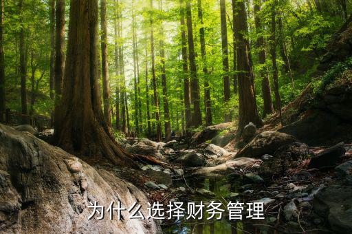 為什么選擇財(cái)富管理，為什么選擇財(cái)務(wù)管理