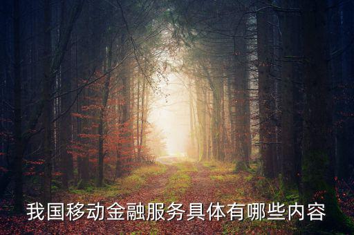 金融服務(wù)包括什么，銀行金融服務(wù) 主要指哪些事
