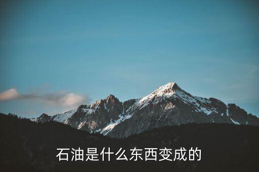 石油到底是什么變的，石油是由什么轉(zhuǎn)化而來的