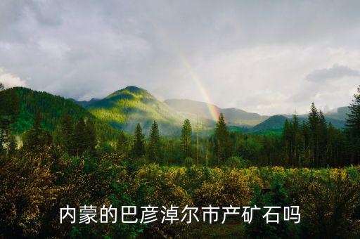 巴彥淖爾有什么有色金屬，內(nèi)蒙的巴彥淖爾市產(chǎn)礦石嗎