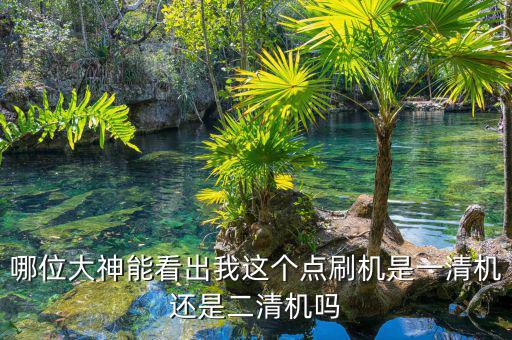 一清機(jī)是什么意思，哪位大神能看出我這個(gè)點(diǎn)刷機(jī)是一清機(jī)還是二清機(jī)嗎