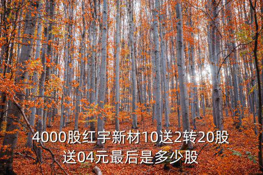 紅宇新材為什么從40塊到12塊，雙塔股票為什么由40元跌到12元