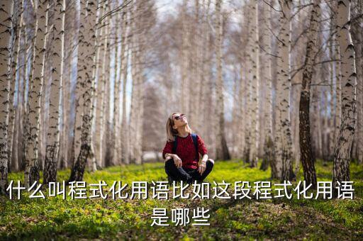 什么是程式化，幼兒園程式化活動(dòng)是什么意思