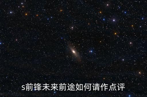 s前鋒做什么產業(yè)，s前鋒未來前途如何請作點評