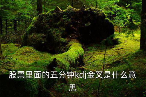 什么叫kdj金叉，KDJ快金叉是什么意思