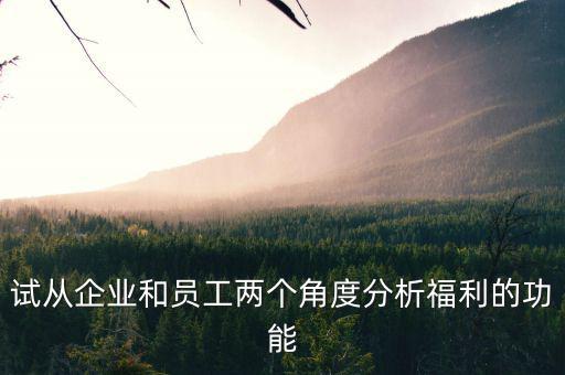 福利為什么激勵，企業(yè)員工福利對激勵員工有什么作用
