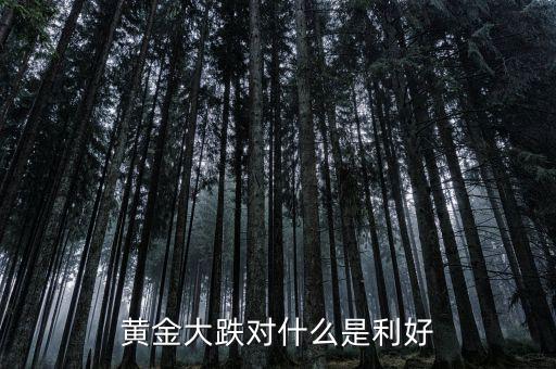黃金跌對什么股票有利，黃金價格下跌對哪些股票是利好消息
