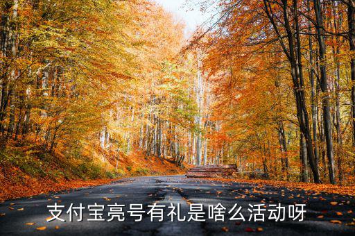 支付寶首貸有禮是什么，支付寶亮號(hào)有禮是啥么活動(dòng)呀