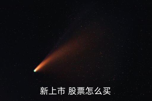 新上市 股票怎么買(mǎi)